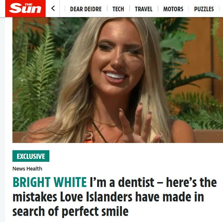 The top mistakes the Love Islanders make in search of a perfect smile