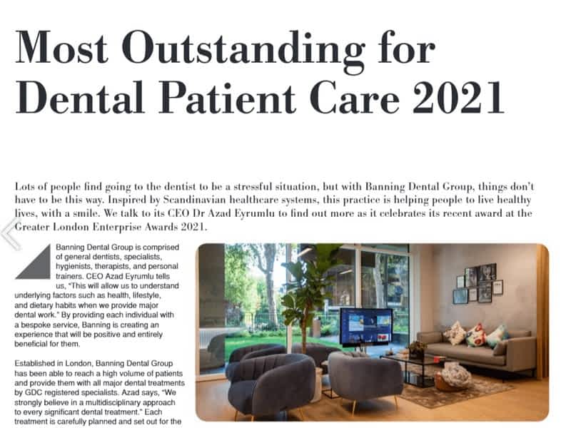 Award Winning Dentists